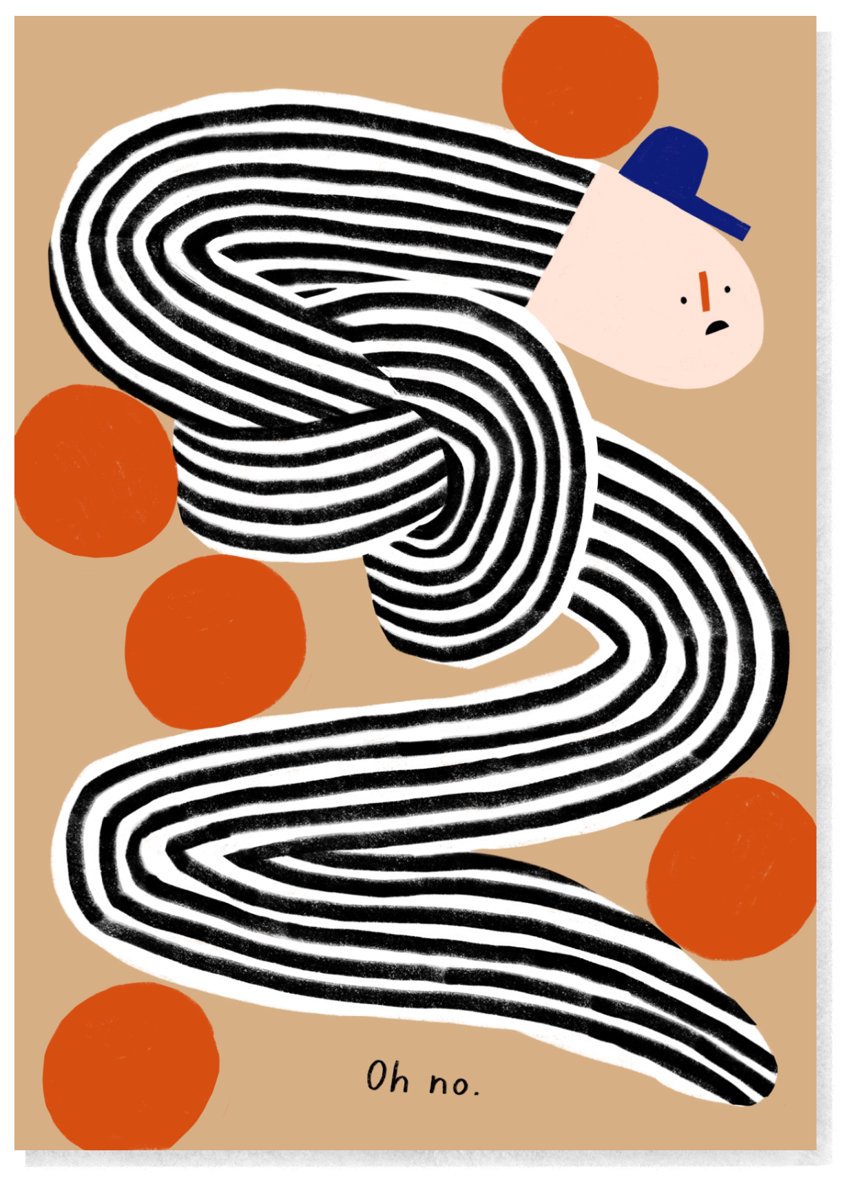 Postkarte OH NO. A6 I Anna Katharina Jansen