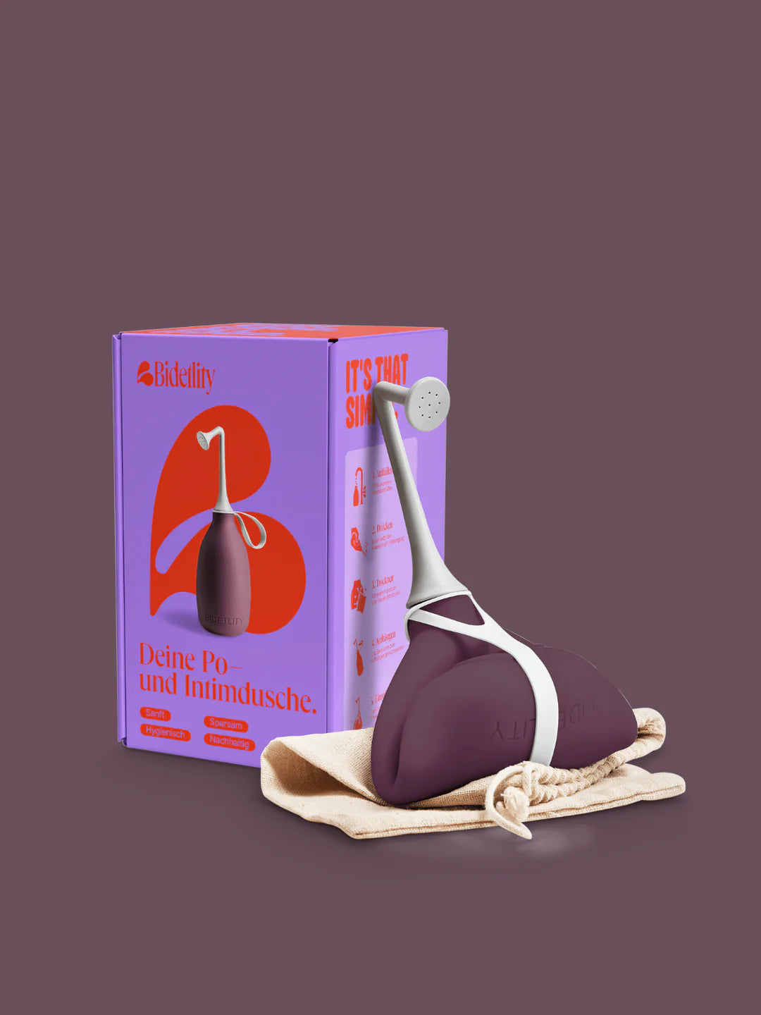 Intim- und Po-Dusche, Royal Ruby I Bidetlity