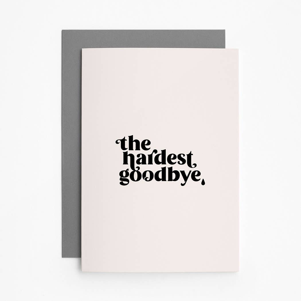 moderne-trauerkarte-the-hardest-goodbye-mit-illustrierter-traene-dazwischen-freiburg-concept-store-trauer-abschied-sterben