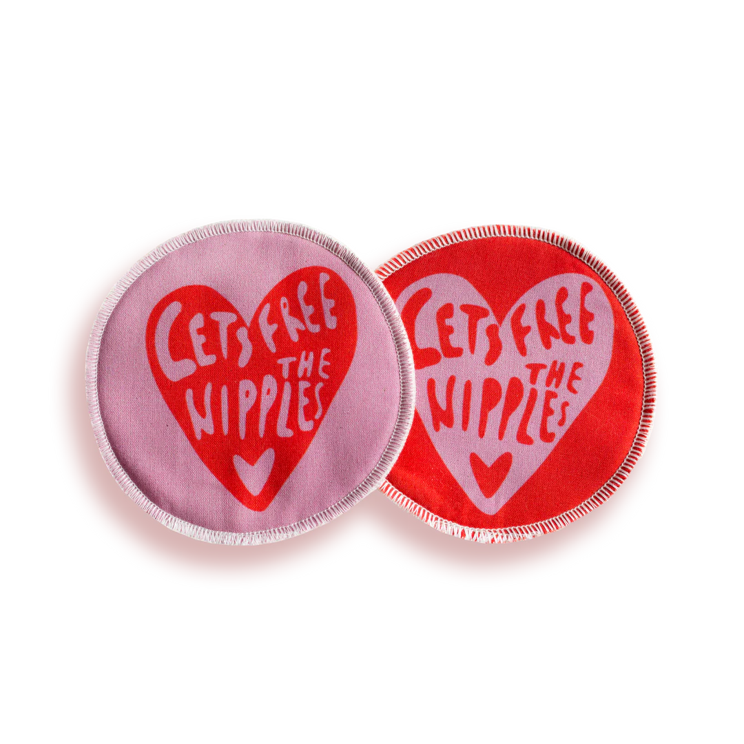 LET'S FREE THE NIPPLES Wiederverwendbare Stilleinlagen, 1 Paar I moodie
