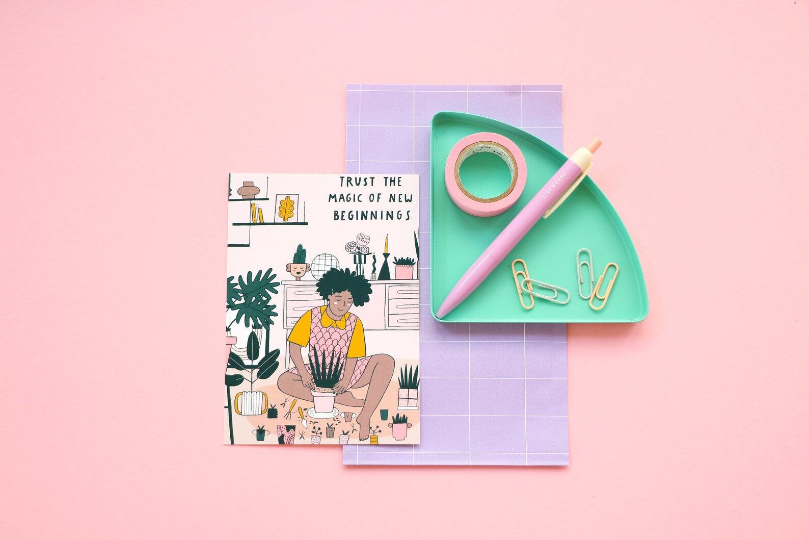notietzblock-postkarte-trust-the-magic-of-new-beginnings-dazwischen-freiburg