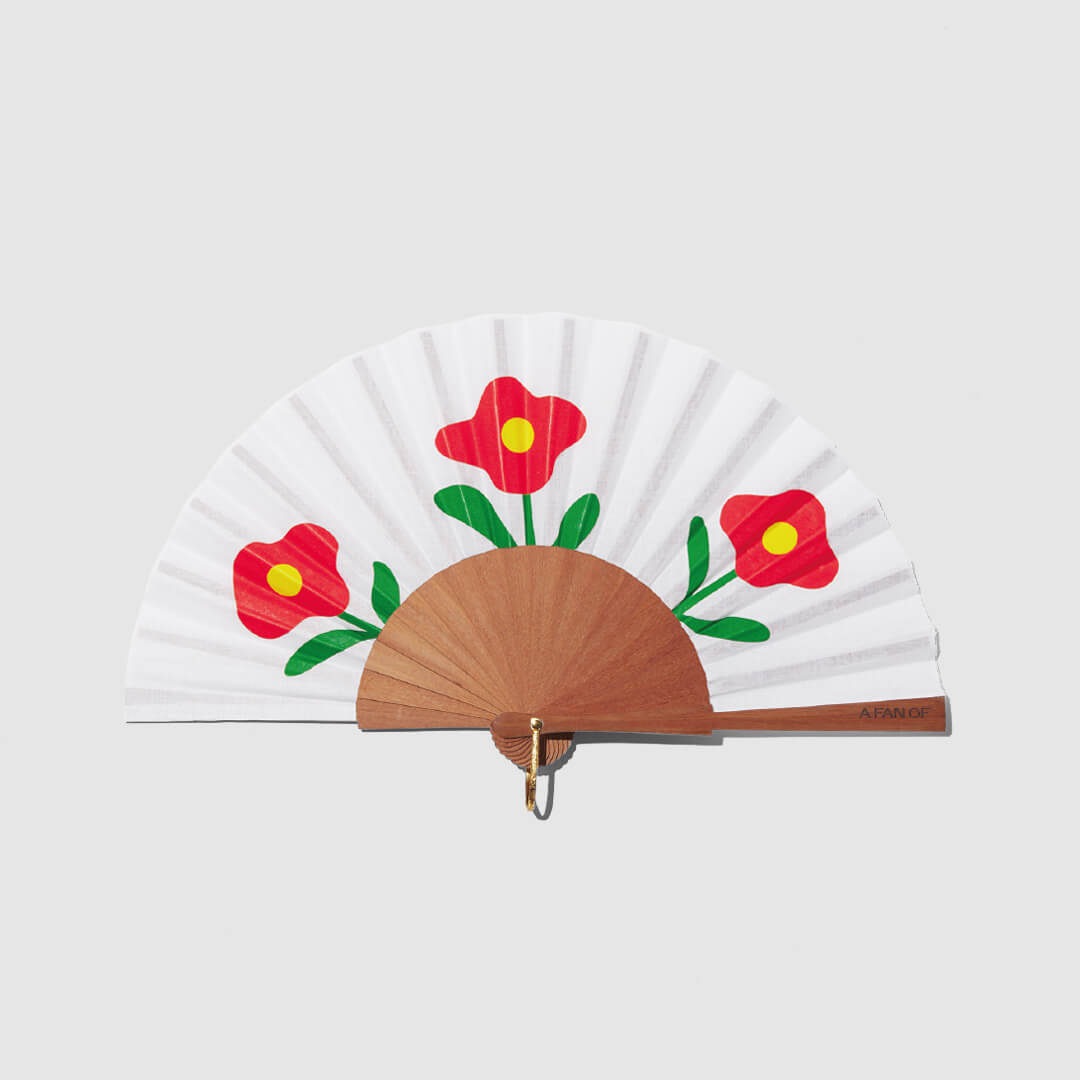Fächer WILD POPPIES MINI I A FAN OF
