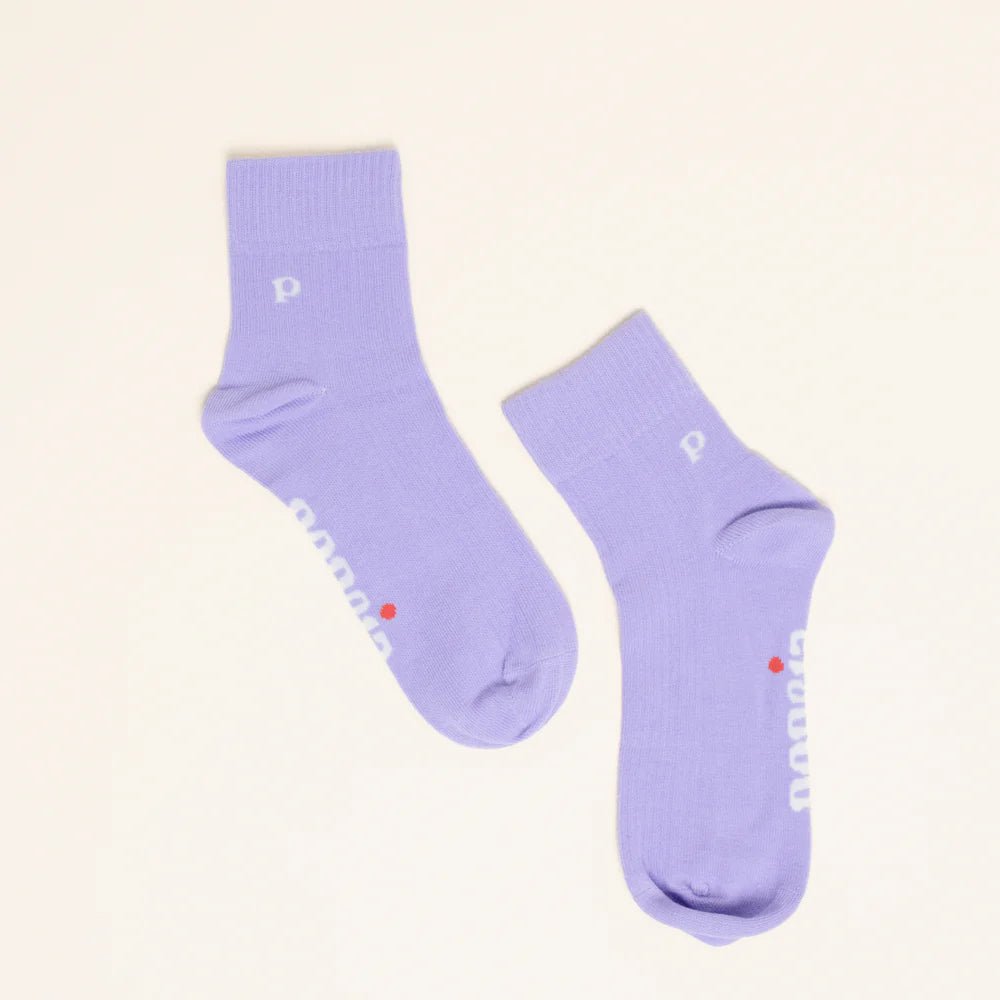 Ankle Socken, lila I Popeia