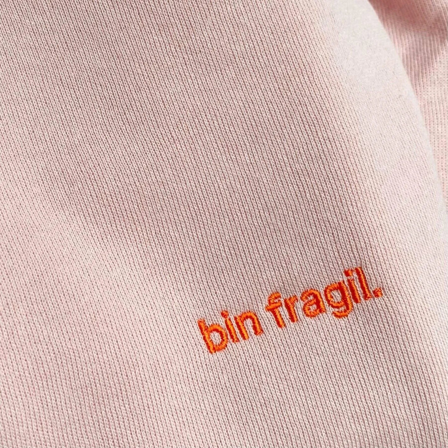 Sweatshirt "bin fragil" I finally