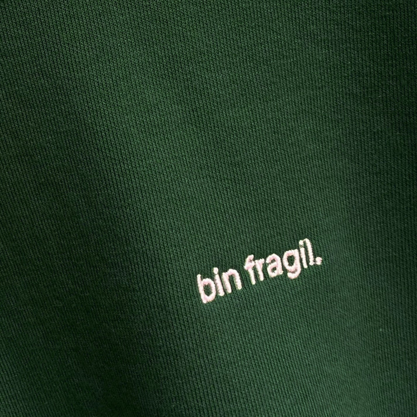 Sweatshirt "bin fragil" I finally