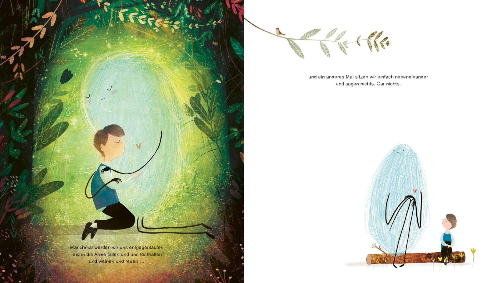 Ein Ort für meine Traurigkeit I Anne Booth, David Litchfield, Mechthild Schroeter-Rupieper