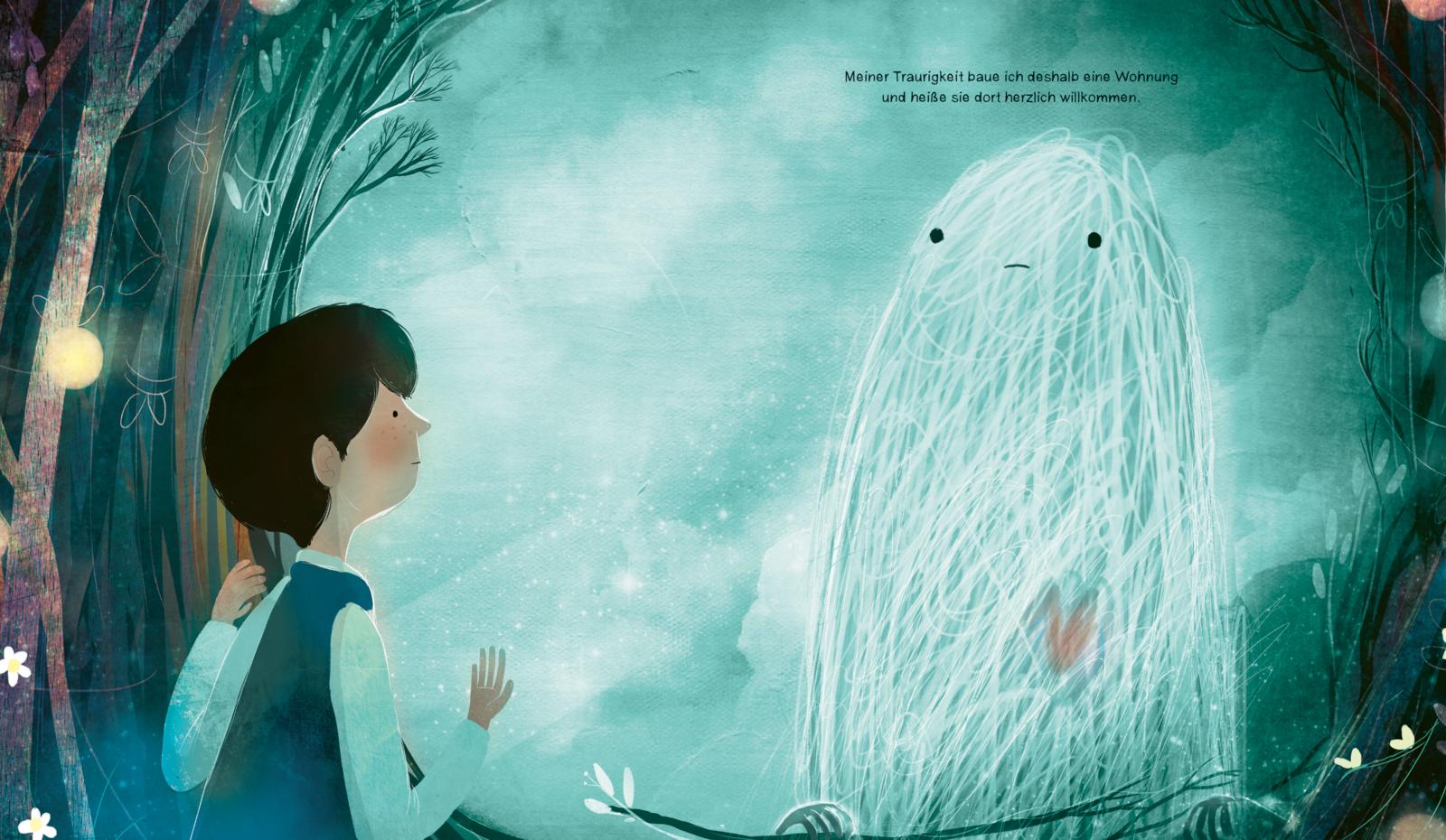 Ein Ort für meine Traurigkeit I Anne Booth, David Litchfield, Mechthild Schroeter-Rupieper